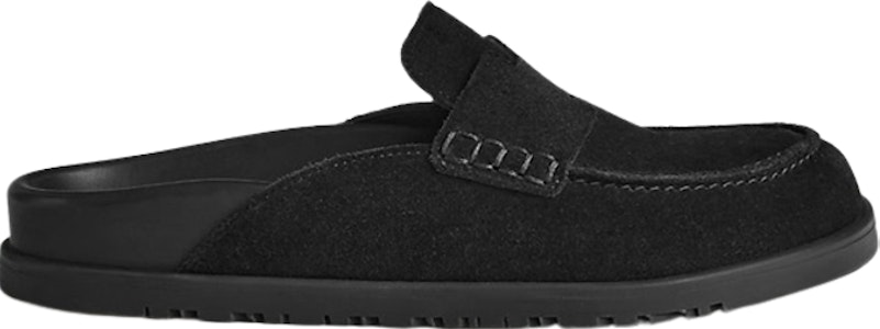 HERMES愛馬仕 Go Mule 皮革 平底 套穿 時尚涼拖 女款 黑色 Order HERMES愛馬仕 Go Mule 皮革 平底 套穿 時尚涼拖 女款 黑色