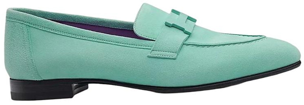 (Women) HERMES Goat Leather Loafer 'Green' H221065Z-08 Order (Women) HERMES Goat Leather Loafer 'Green' H221065Z-08