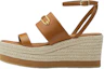 Buy (Women) HERMES Goat Leather Woven Wedge Fashion Slide 'Brown' H221153Z-B8