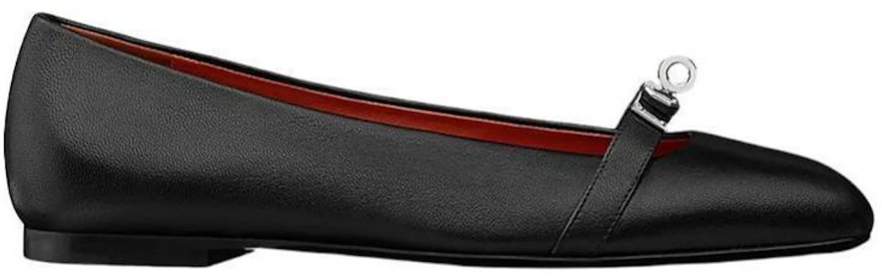 (W) (レディース) エルメス 山羊革 バレエフラット 'ブラック' H202102Z-01 H202102Z-01 Order (W) (レディース) エルメス 山羊革 バレエフラット 'ブラック' H202102Z-01 H202102Z-01