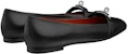 (Women) HERMES Goat Skin Ballet Flats 'Black' H202102Z-01