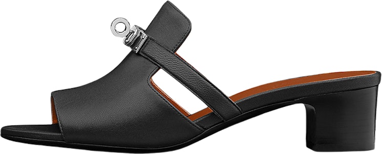 (W) Sandalias de Tacón Alto de Piel de Cabra HERMÈS 'Negro'. H211070Z-02 Buy (W) Sandalias de Tacón Alto de Piel de Cabra HERMÈS 'Negro'. H211070Z-02
