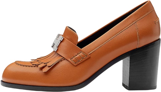 (W) 에르메스 갈색 가죽 로퍼 힐 (or 에르메스 염소가죽 로퍼힐) H221067Z-1V Buy (W) 에르메스 갈색 가죽 로퍼 힐 (or 에르메스 염소가죽 로퍼힐) H221067Z-1V