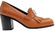 Order (Women) HERMES Goat Skin Loafer Heels 'Brown Fashion' H221067Z-1V