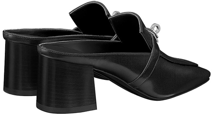 (Women) HERMES Goat Skin Metal Kelly Buckle High Heel 'Black' H202108Z-02 Lookbook (Women) HERMES Goat Skin Metal Kelly Buckle High Heel 'Black' H202108Z-02