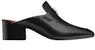 (Women) HERMES Goat Skin Mule 'Black' H172212Z-05