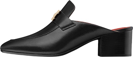 (Women) HERMES Goat Skin Mule 'Black' H172212Z-05 (Women) HERMES Goat Skin Mule 'Black' H172212Z-05