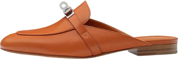 (Women) HERMES Goat Skin Mule 'Brown' H211157Z-1V (Women) HERMES Goat Skin Mule 'Brown' H211157Z-1V