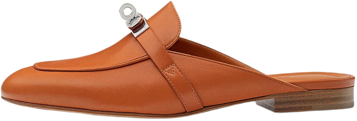 (Women) HERMES Goat Skin Mule 'Brown' H211157Z-1V Buy (Women) HERMES Goat Skin Mule 'Brown' H211157Z-1V