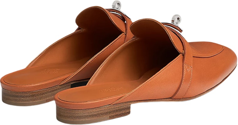 (Women) HERMES Goat Skin Mule 'Brown' H211157Z-1V Shop (Women) HERMES Goat Skin Mule 'Brown' H211157Z-1V