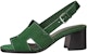 (Women) HERMES Goat Skin Mule 'Green' H231117Z-H0