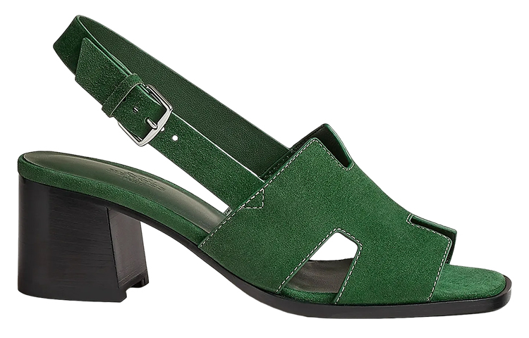 Order (W) 爱马仕山羊皮便鞋‘绿色’ H231117Z-H0