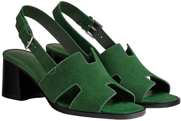 (Women) HERMES Goat Skin Mule 'Green' H231117Z-H0 Lookbook (Women) HERMES Goat Skin Mule 'Green' H231117Z-H0