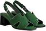 Lookbook (Women) HERMES Goat Skin Mule 'Green' H231117Z-H0