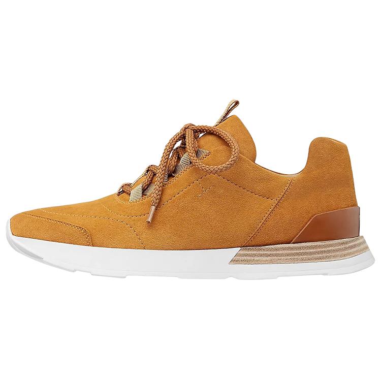 (W) HERMES Goat Suede Sneaker 'Brown'