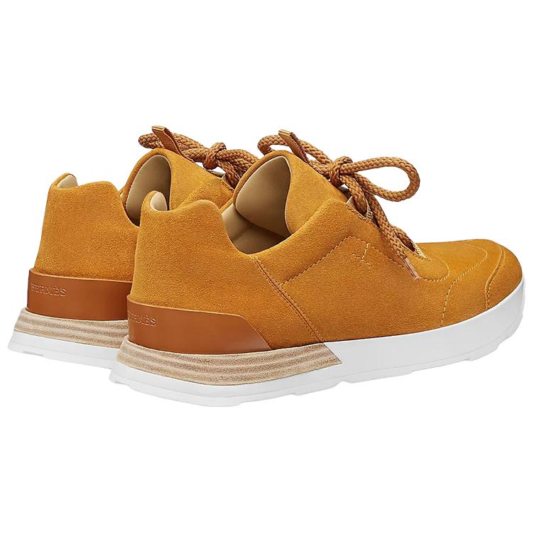 (W) HERMES Goat Suede Sneaker 'Brown' 圖 5