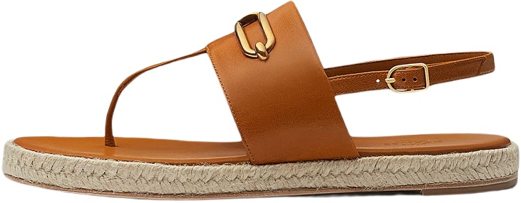 women-hermes-goatskin-buckle-flat-sandals-brown-fashion-h221152-z-b8