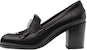 (Women) HERMES Goatskin High-Heel Loafer 'Black' H221067Z-02