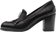 Buy (Women) HERMES Goatskin High-Heel Loafer 'Black' H221067Z-02