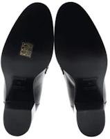 Purchase (W) 爱马仕 黑色山羊皮高跟乐福鞋 H221067Z-02