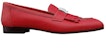 (Women) HERMES Goatskin Loafer 'Red' H181069Z-8F