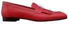 Order (Women) HERMES Goatskin Loafer 'Red' H181069Z-8F