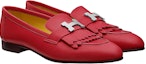 Lookbook (Women) HERMES Goatskin Loafer 'Red' H181069Z-8F