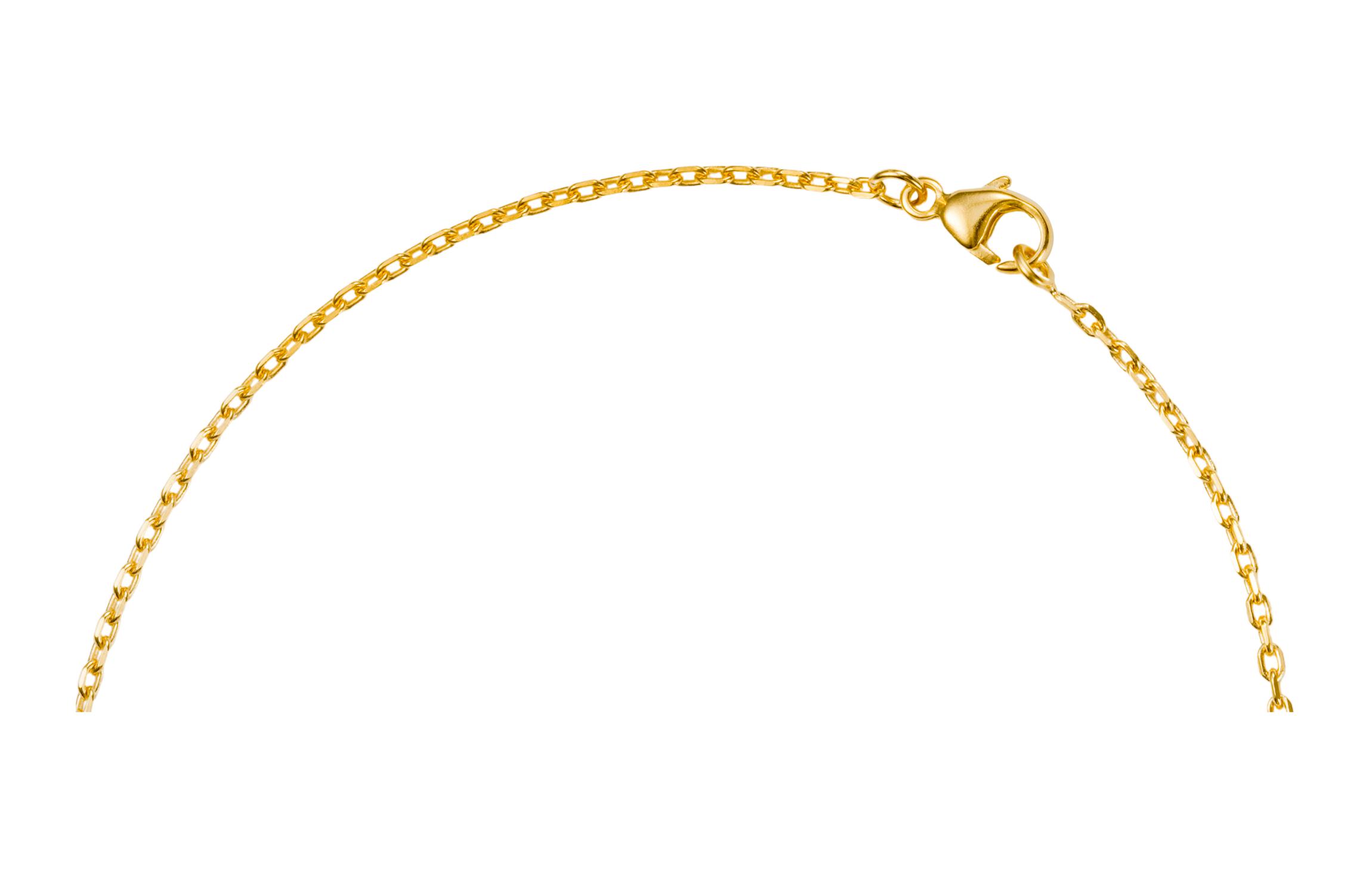 (Women) HERMES Gold-Plated Cage Dh Necklace for Women H143991F-55 圖 5