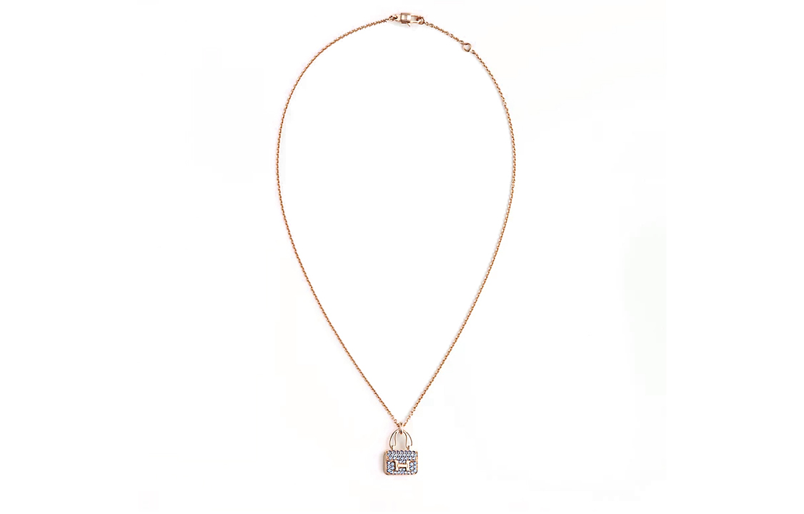 Lookbook (Women) HERMES Gold Necklace - Trendy, Stylish, and Elegant Accessory H121304B 00