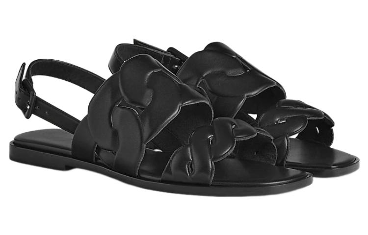 Shop (W) HERMES Grace In Pelle ''Casual Semplice Nero'' H231130Z-V02