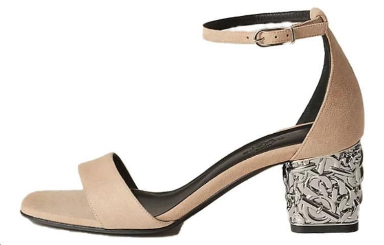 (W) HERMES Gram Sandal 'Brown Fashion Trend'