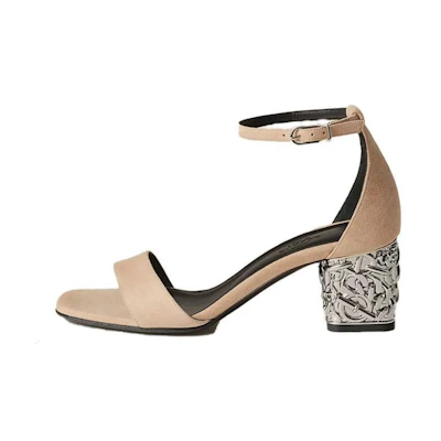 (W) HERMES Gram Sandal 'Brown Fashion Trend'