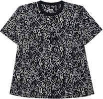 (Women) HERMES Graphic Print Crewneck T-Shirt FW23 Black Short Sleeve Tee. H3H4624DR02 (Women) HERMES Graphic Print Crewneck T-Shirt FW23 Black Short Sleeve Tee. H3H4624DR02