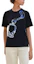 Order (Women) HERMES Graphic Print Loose Fit Crewneck T-Shirt Womens Black. H4E4651DC02