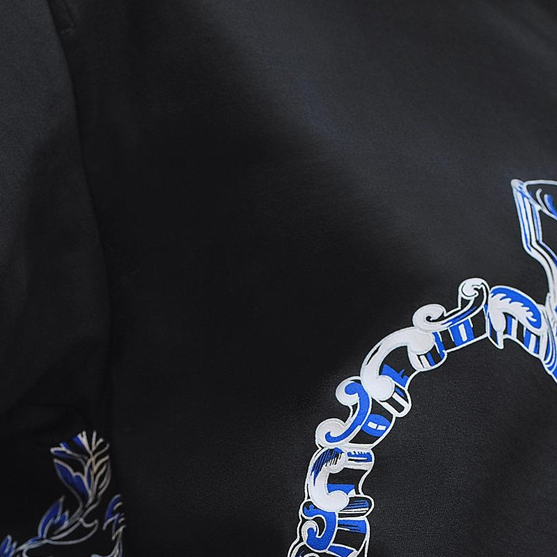 (Women) HERMES Graphic Print Loose Fit Crewneck T-Shirt Womens Black. H4E4651DC02 圖 5