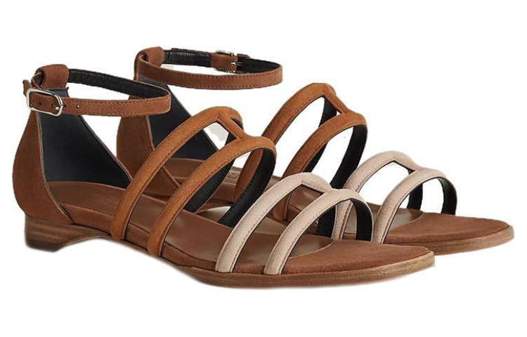 (W) HERMES Graziella 'Brown Leather' 圖 2