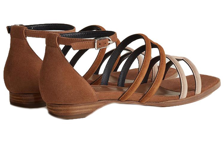 (W) HERMES Graziella 'Brown Leather' 圖 3