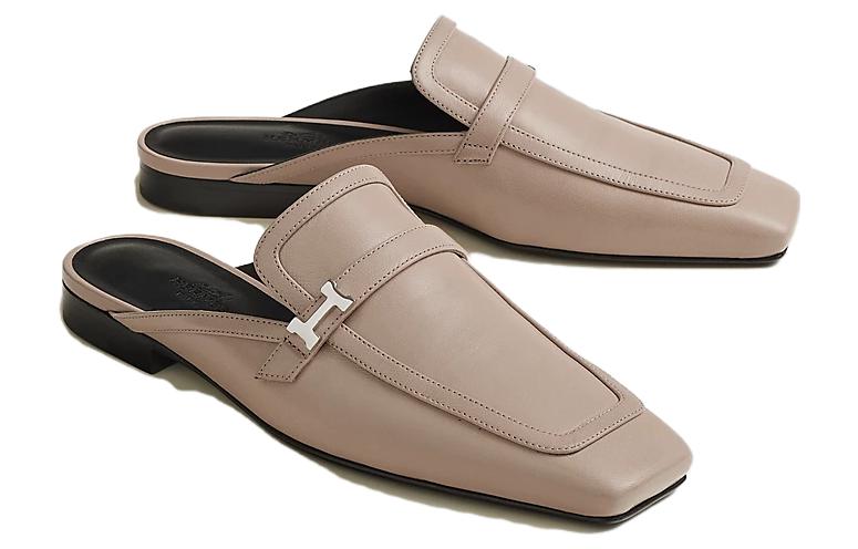 Lookbook (W) HERMES Zapatillas Groupie 'Gris Beige' H231054Z-B33