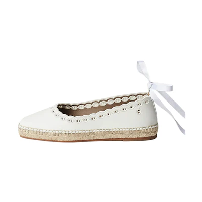 (W) HERMES Guapa Slip-On 'White Fisherman'