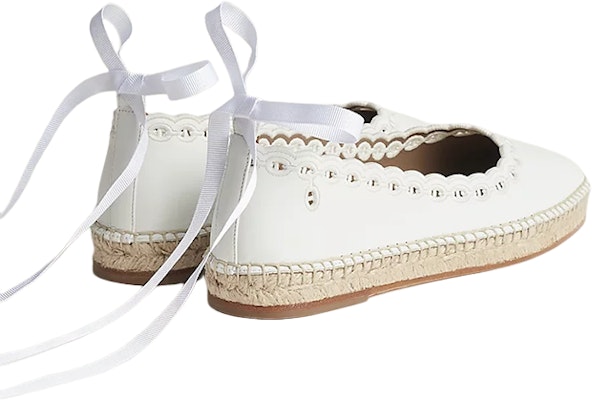 (W) HERMES Guapa Slip-On 'Putih Fisherman' H231293Z-90 Lookbook (W) HERMES Guapa Slip-On 'Putih Fisherman' H231293Z-90