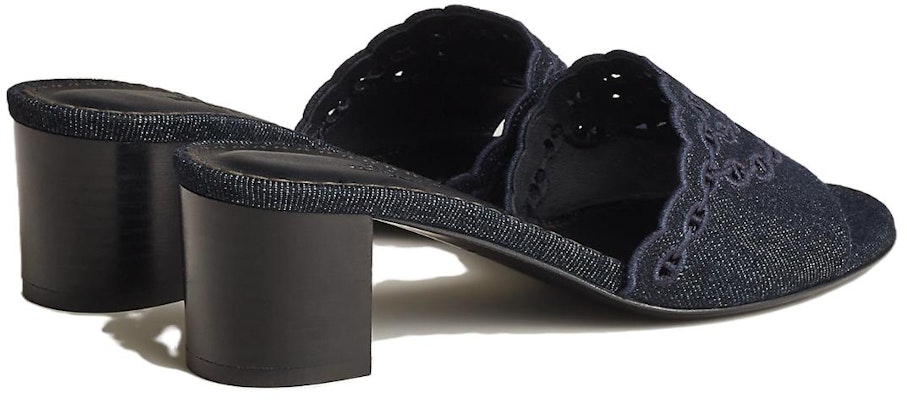 (Women) HERMES Gwladys Chunky-Heel Slide Sandal 'Navy Blue' H231143Z-48 Shop (Women) HERMES Gwladys Chunky-Heel Slide Sandal 'Navy Blue' H231143Z-48