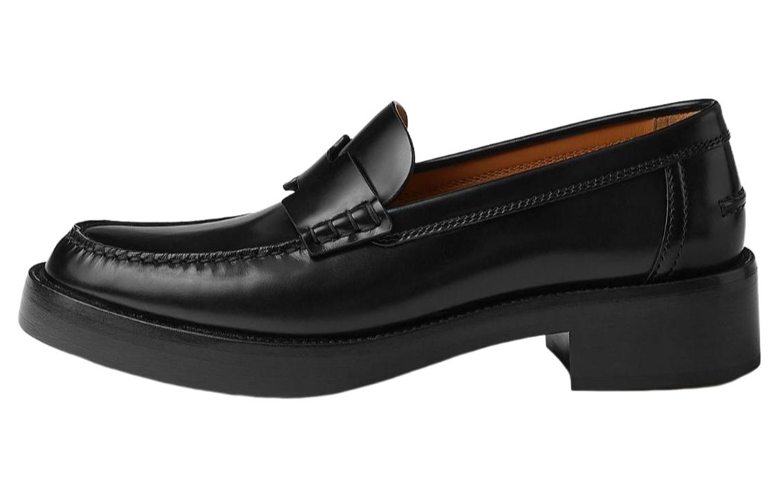 (W) HERMES H Hour Loafer 'Black'
