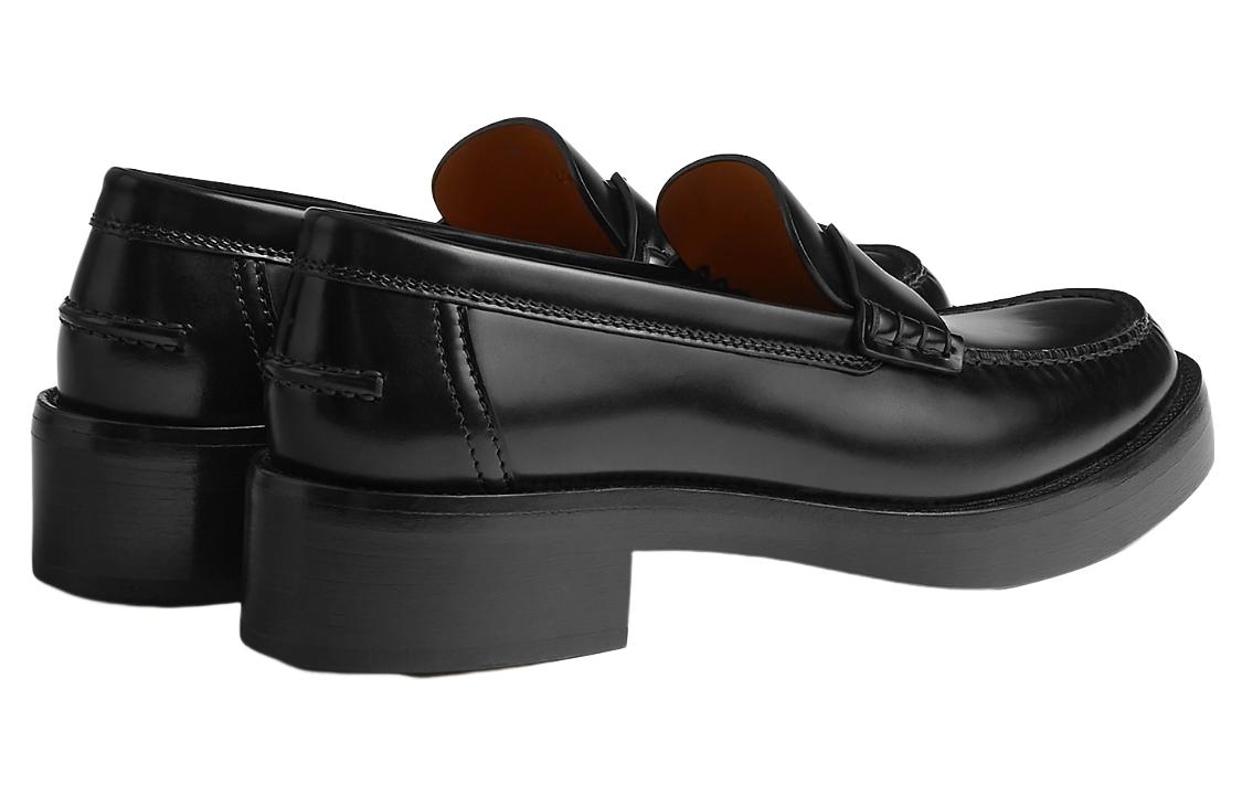 (W) HERMES H Hour Loafer 'Black' 圖 5