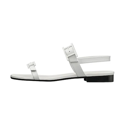 (W) HERMES Hapi Sandal 'Modern White'