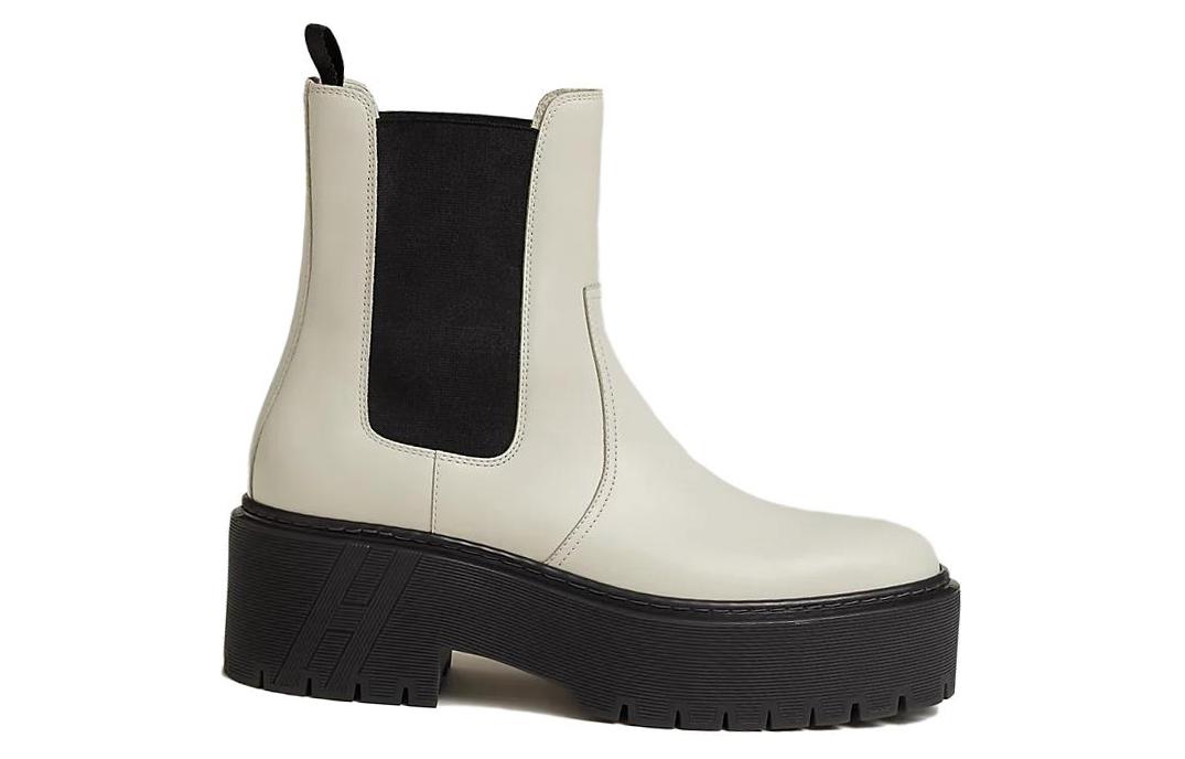 Order (W) HERMÈS Harrow 'Bota Chelsea Beige' H232060Z-F8