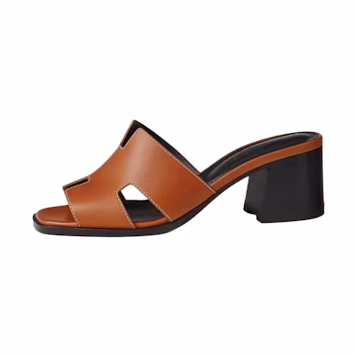 (W) HERMES Helia 'Orange CMFT Slide'