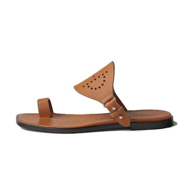 (W) HERMES Hera Slide 'Brown'