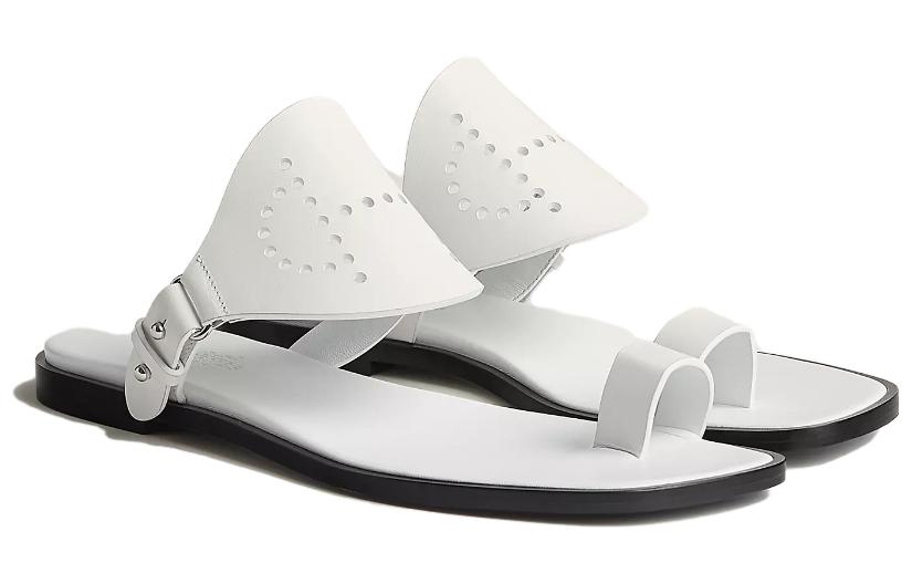 (W) HERMES Hera Slide 'White Fashion' 圖 3
