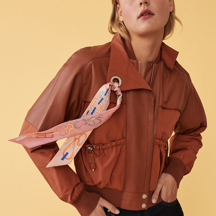 (Women) Hermes HERMÈS  Fashion Printed Silk Scarf H063951S 09 MB 圖 3