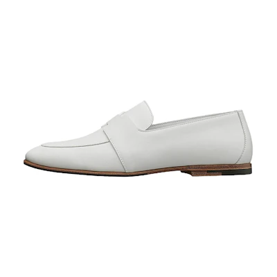 (W) HERMES Hermès Ancora 'White Leather'